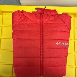 Columbia Thermal Heated Red Jacket
